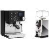 Rancilio Silvia BC PID, black + Eureka Mignon Specialita, CR chrome
