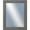 DANTIK - Zrkadlo v rámu, rozmer s rámom 40x50 cm z lišty STEP tmavošedá (3021)
