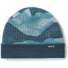 SMARTWOOL THERMAL MERINO REVERSIBLE CUFFED BEANIE, twilight blue mtn scape