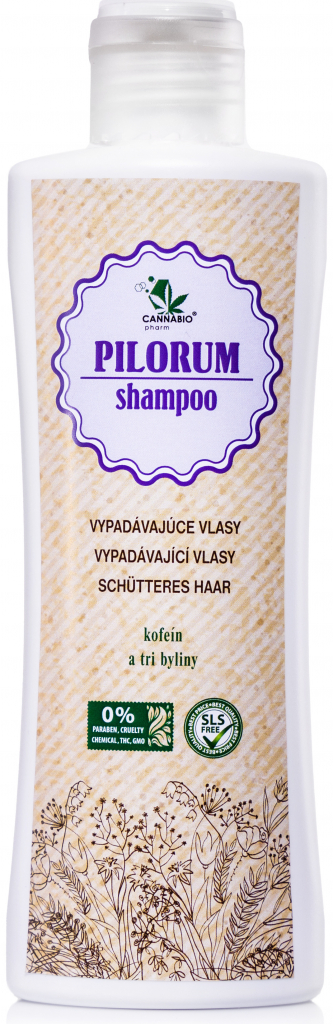 BigBio Pilorum konopný šampón na vypadávajúce vlasy 200 ml