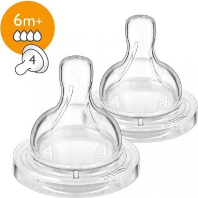 Philips Avent SCF634/27 AIRFLEX 4 otvory od 6 m 2 ks