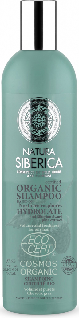 Natura Siberica šampón pro mastné vlasy objem a bilance Volumizing and  Balancing Shampoo 400 ml od 7,99 € - Heureka.sk