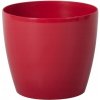Kvetináč plast červený Lamela 25 cm x 25 x 22 cm