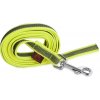 Firedog Pogumované vodítko 20 mm 2 m bez rúčky neónovožlté