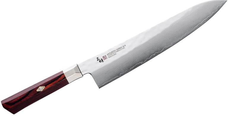 MCUSTA Zanmai Supreme Hammered kuchársky nôž z nehrdzavejúcej ocele 24 cm
