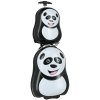 Cestovný detský kufor na kolieskach + ruksak (2v1) PANDA