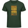 Gildan Tričko - Dizajn - Great Taste for Great Moments - Forest Green - XL - Pánske