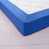 Jednofarebná napínacia plachta zn. Colombine® z džerseja s hĺbkou rohov 40 cm oceán 140 Blancheporte