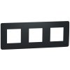 Schneider Electric Slovakia spol. s r.o. Unica Studio - NU200654 - Krycí rámček trojnásobný, Antracit