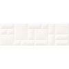 OBKLAD MARIKA WHITE PILLOW STRUCTURE SATIN 29X89 #240 cm 1,29m2