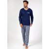 Regina 471 dlhé/r 2XL Z24/25 pánske pyžamo Modrá XXL