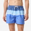 Decathlon pánske boardové šortky 100 Strippy na surfovanie modré