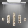 Modern luster LUXERA 62403 LED krištáľ POLAR 70*140