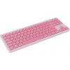 Canyon OnType 10, klávesnica, mechanická, USB, multimediálna, ružová CNS-HKB10P