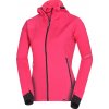 Northfinder Dámska ski-turingová grid celorozopínacia mikina pre aktívny šport ZMRZLA raspberry L MI-4627SKP