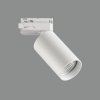 ACB T37640B Koľajnicové svietidlo Zoom LED, GU10, 1x10W, matná biela,