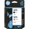 HEWLETT PACKARD KAZETA HP 6ZD17AE 2-pack No.305 čierna, farebná