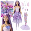 Barbie JCP74 magická bábika víla princezná morská panna s oblečením
