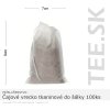 Čajové vrecko tkaninové do šálky 100ks (7x9cm)