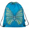 Dievčenské školské vrecko na prezuvky, alebo šport BAGMASTER SHOES MERCURY 9 B TURQUOISE/WHITE Bagmaster