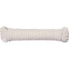 Šnúra na prádlo Cloth-Line L-20 m/4 mm, Bavlna, biela