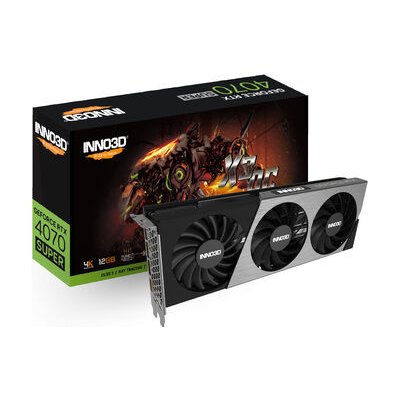 Inno3D GeForce RTX 4070 SUPER X3 OC 12GB GDDR6x N407S3-126XX-186162L