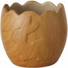Wilhelmy Obal na kvetináč so zajačikom, ø 12,5 × 11 cm, keramika, hnedý, 2077204