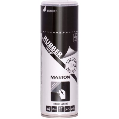 MASTON RUBBERcomp - tekutá /odstrániteľná/ guma v spreji - Black matt - 400  ml od 10,98 € - Heureka.sk