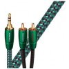 AudioQuest Evergreen 2x CINCH – Jack 3,5mm 2m