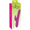 Vibrátor s funkciou tlačenia 24,8 cm Sweet Smile