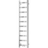 Mexen, kúpeľňový radiátor Mexen Bolt 1200 x 300 mm, 189 W, chróm - W126-1200-300-00-01