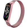 Tactical 830 Loop Magnetický Kovový Remienok pre Xiaomi Mi Band 7 Rose 8596311191152
