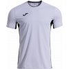 Pánske tričko Joma Challenge Short Sleeve - blue - Fialový (M)