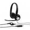 Logitech káblový USB Headset H390 - čierna, 981-000014