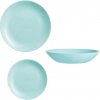 LUMINARC Diwali obedová súprava Turquoise, 18 ks