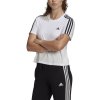 Tričko adidas biele W 3S CRO T GL0778 Veľkosť S