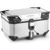 OBKEV58A stříbrný horní kufr GIVI Trekker Outback EVO hliníkový (Monokey topcase), bez zámku, 58 l.