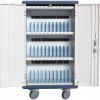 Techly I-CABINET-30DUTY vozík a skrinka pre správu prenosných zariadení Vozík pre správu prenosných zariadení Biela, Modrá (I-CABINET-30DUTY)