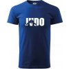Judo - Nápis - Klasické pánske tričko vyššej gramáže - 4XL ( Kráľovská modrá )