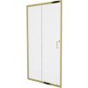 MEXEN - Apia posuvné sprchové dvere 105, transparent, zlaté 845-105-000-50-00