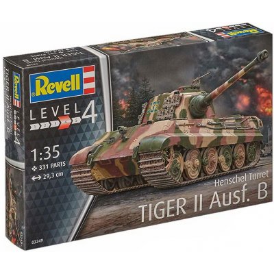 Revell tank Tiger II Ausf. B Henschel Turret 1:35