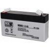 Batéria MW Power MWS 1.3-6 6V 1.3Ah