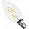 Emos LED žiarovka Filament sviečka, E14, 3,4W (40W), 470lm, 2700K