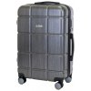 Extra odolný stredný kufor T-class® 2222 Waterproof L, sivý, TSA zámek, 65 x 44 x 26cm