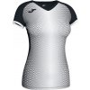 Joma dámsky dres SUPERNOVA T SHIRT BLACK WHITE