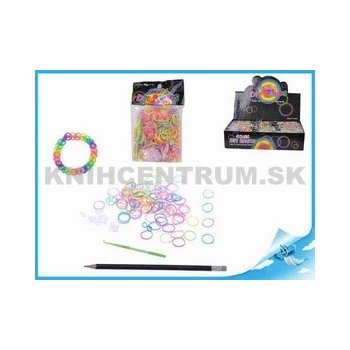 GUMICKY 600KS S DOPLNKAMI LOOM BAND