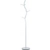 Autronic 80003-09 WT Vešiak stojanový, výška 181 cm, kovová konštrukcia, biely matný lak, nosnosť 10 kg