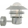 Nordlux | Nordlux - Vonkajšie nástenné svietidlo so senzorom BLOKHUS 1xE27/60W/230V IP54 | NX0490
