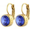 DYRBERG/KERN náušnice LOUISE sapphire 380022