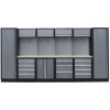 Kvalitný PROFI dielenský nábytok 3920 x 495 x 2000 mm - TGS1300AA Grey